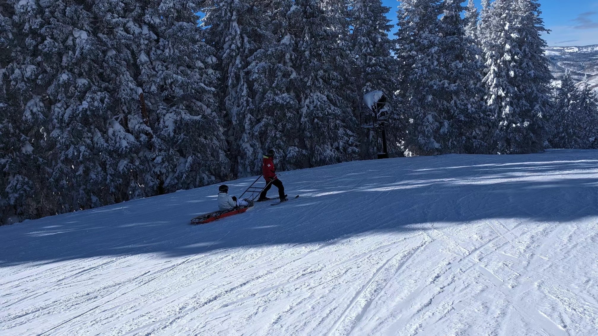 Skiing at Vail